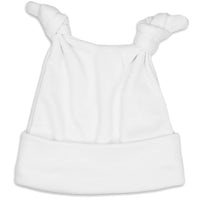 White Double Knotted Premature Baby Hat Hat Little Mouse Baby Clothing & Gifts 