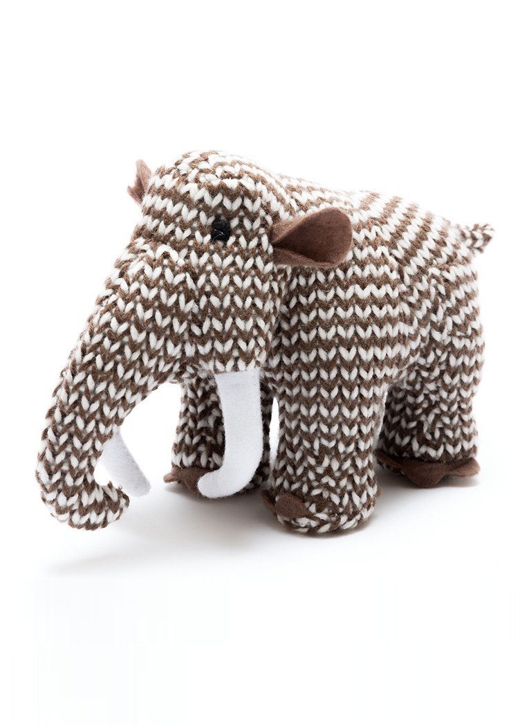 Woolly Mammoth Baby Rattle - Fairtrade and Organic - Rattle - Best Years